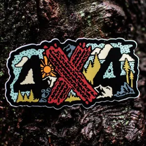 4x4 Sticker