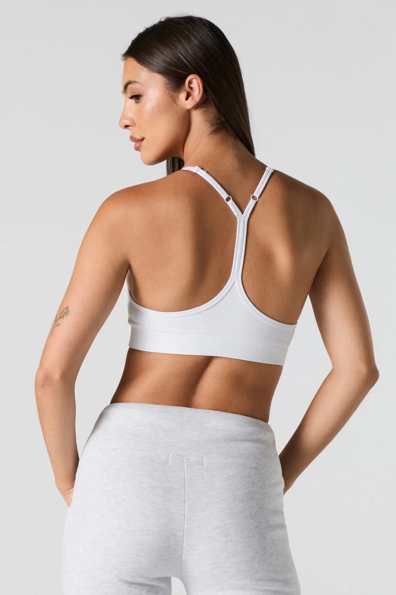 Active Scoop Neck Sports Bra