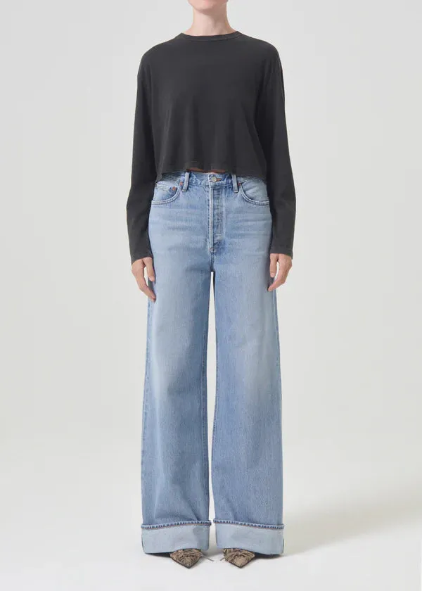 AGOLDE Mason Cropped Tee