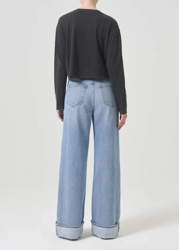 AGOLDE Mason Cropped Tee
