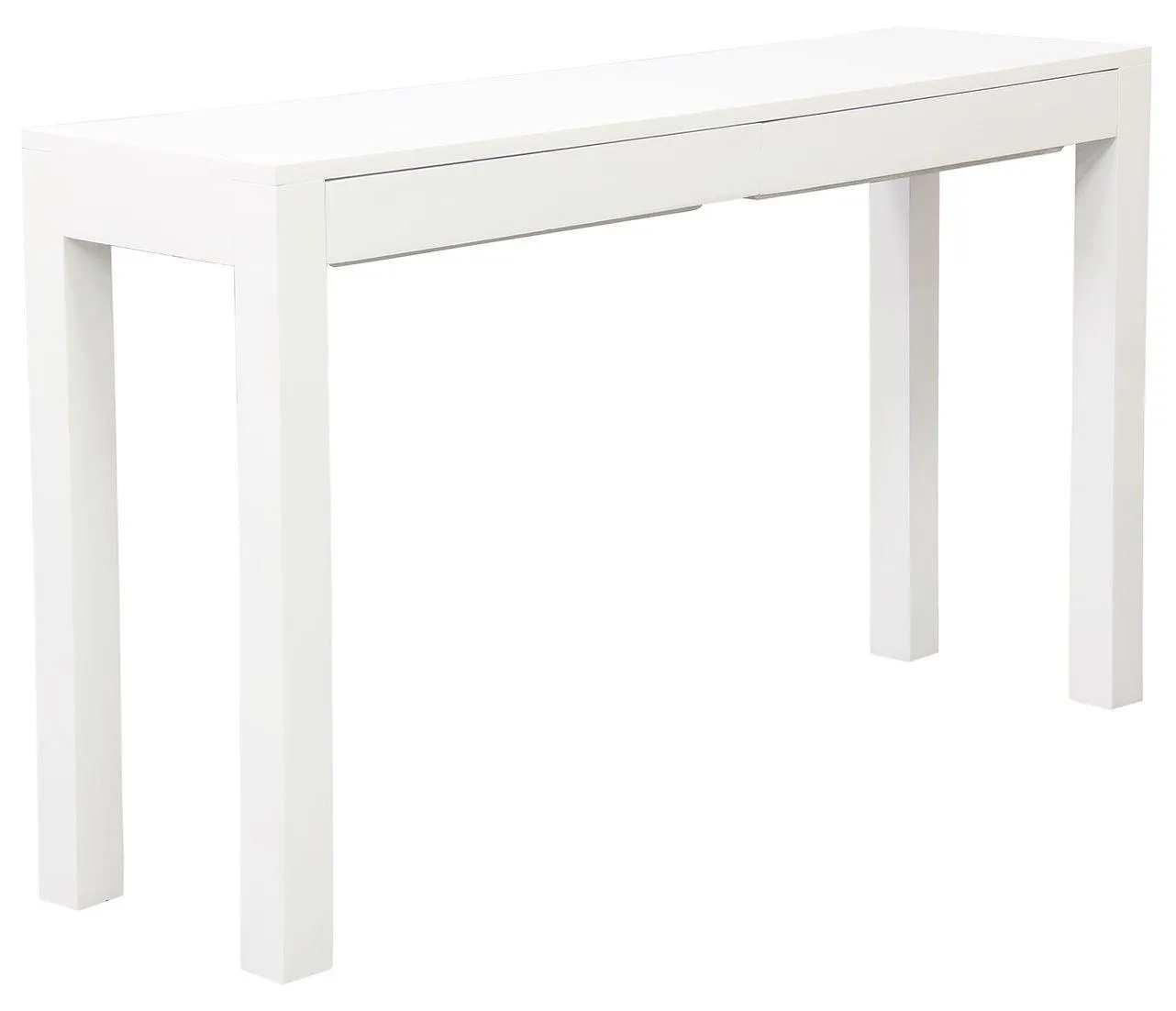 Amsterdam 2 Drawer Sofa Table (White)