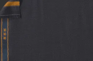 Blue Micro Design 100% Wool (Ref-838155)