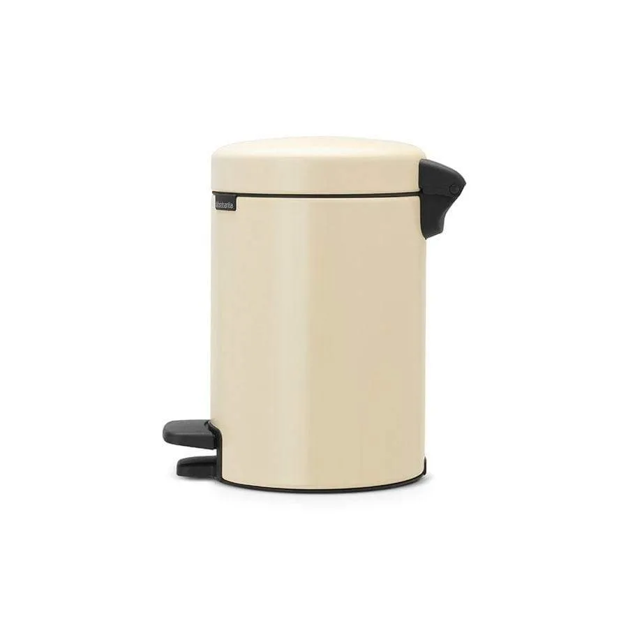 Brabantia Almond 3L Slow Close Pedal Bin