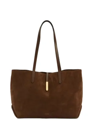Brown Tokyo Suede Tote Bag