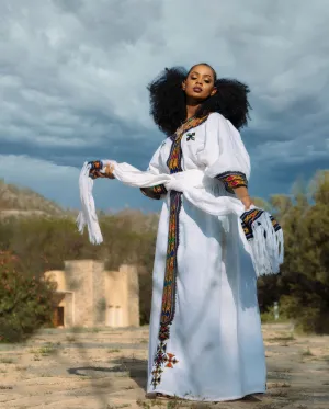 Cultural Ethiopian Traditional Habesha Dress with Timeless Elegance Habesha Kemis