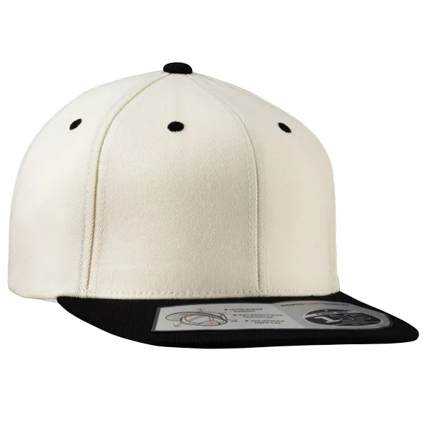 Custom Embroidery, 110F Flexfit Wool Blend Flat Bill Snapback Hats