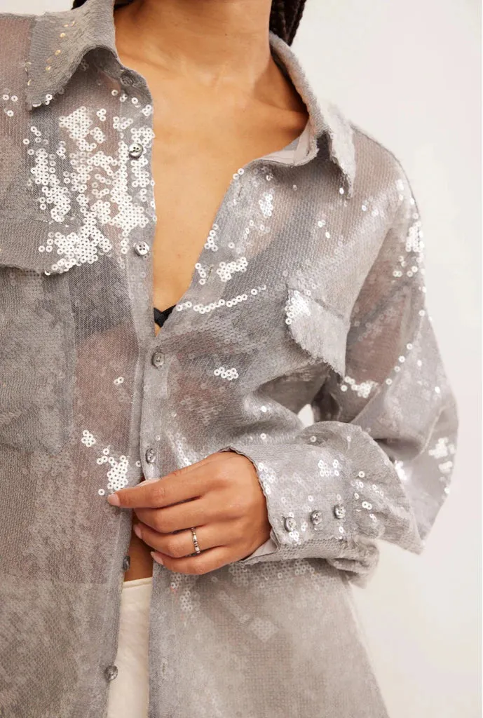 Disco Margarita Button Down