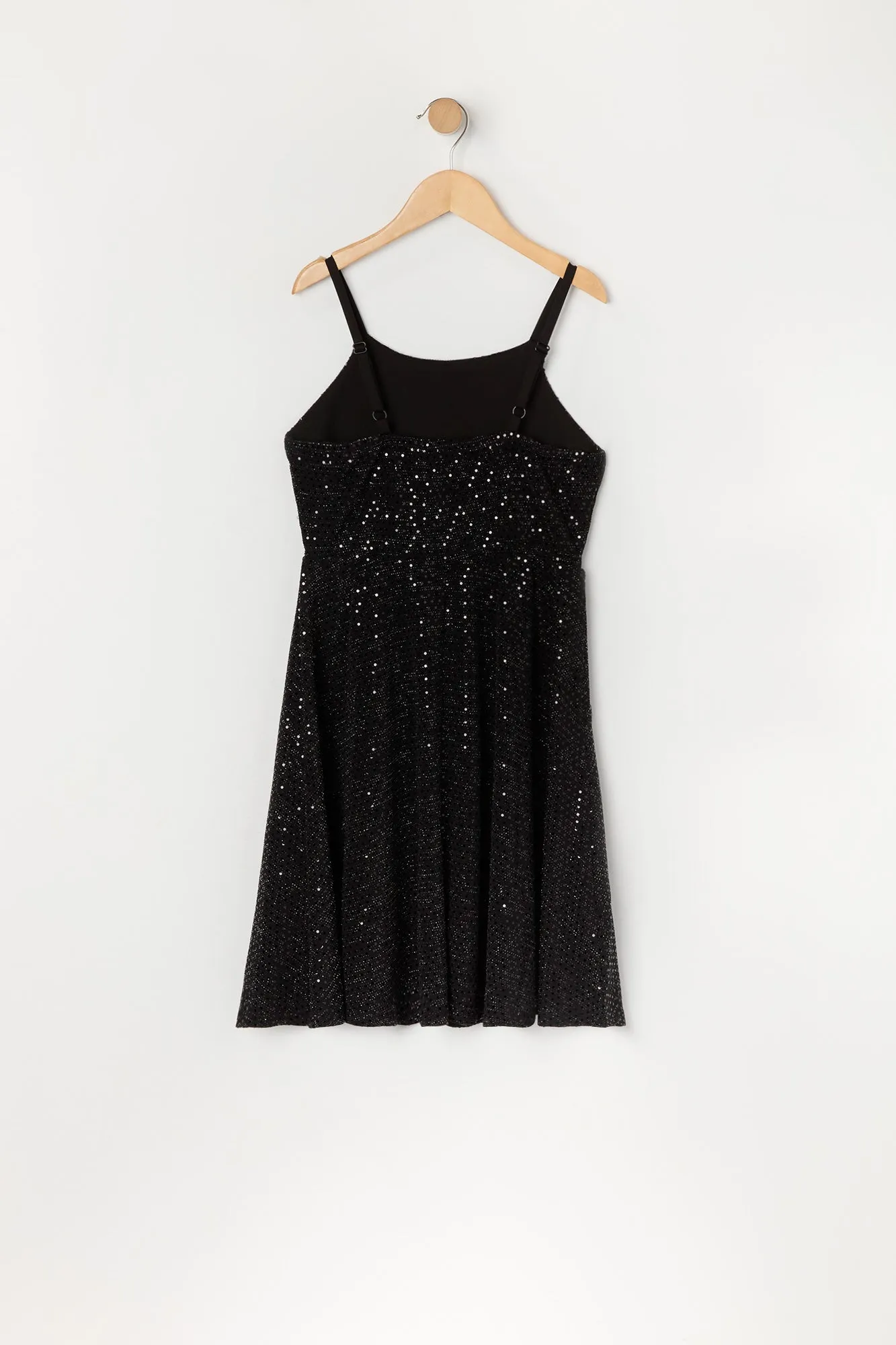 Girls Sequin Skater Dress