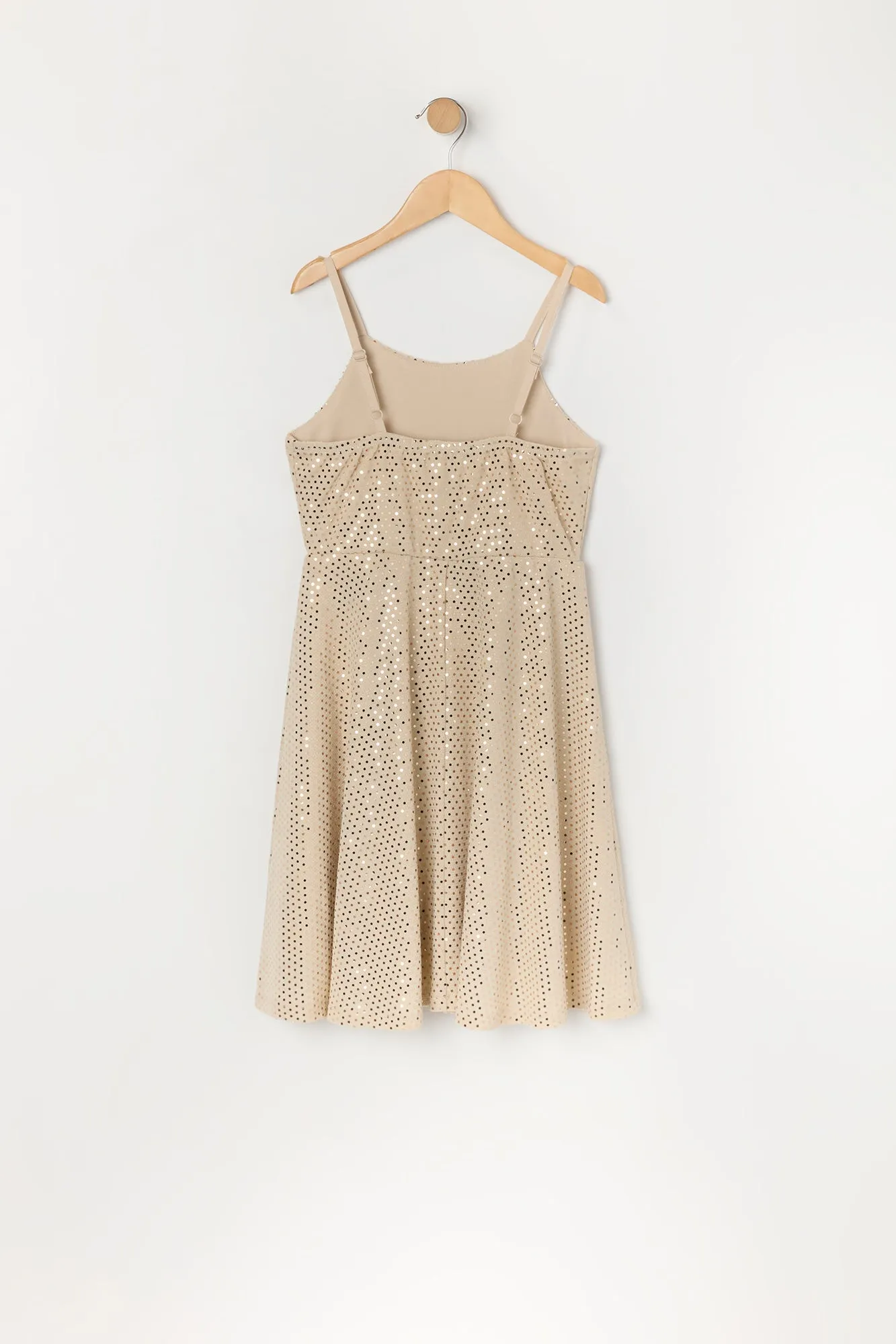 Girls Sequin Skater Dress