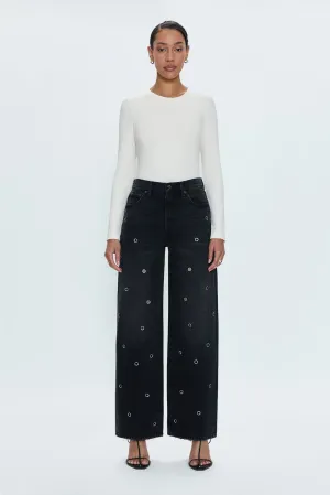Hendrix High Rise Relaxed Jean - Glamour