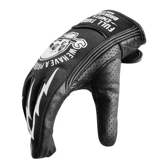 Holy Freedom Tools Leather & Textile Gloves Black / White