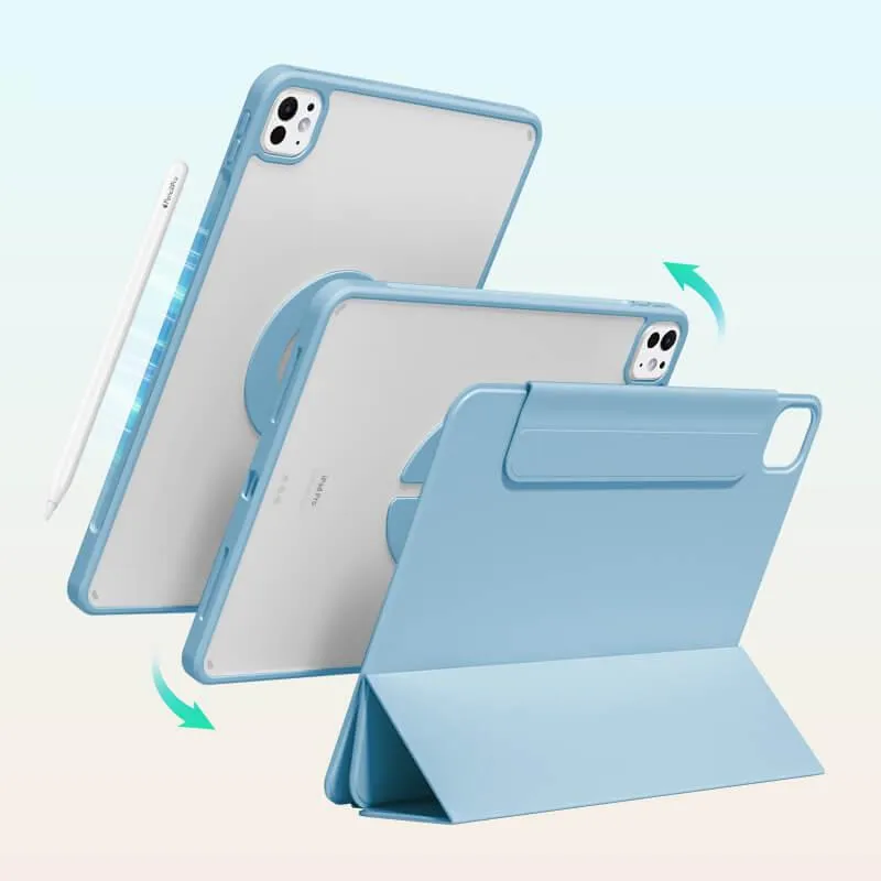 Hybrid Detachable iPad Case - Light Blue
