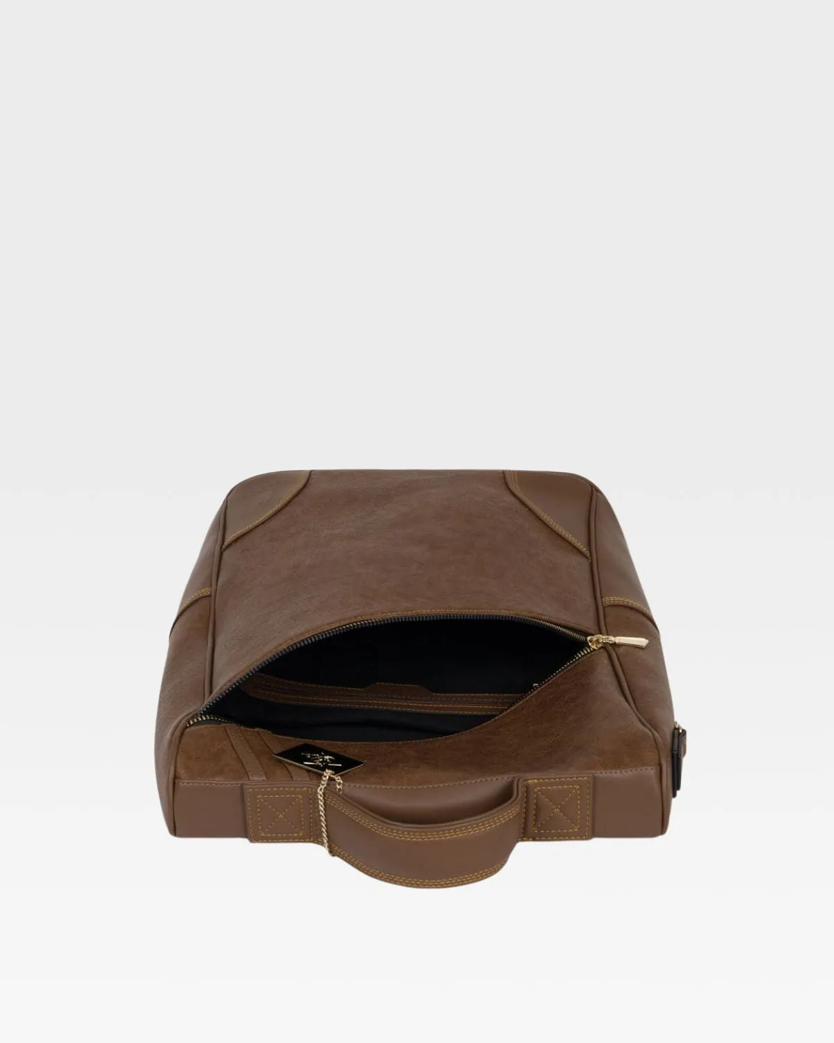 Leather Backpack in Brown