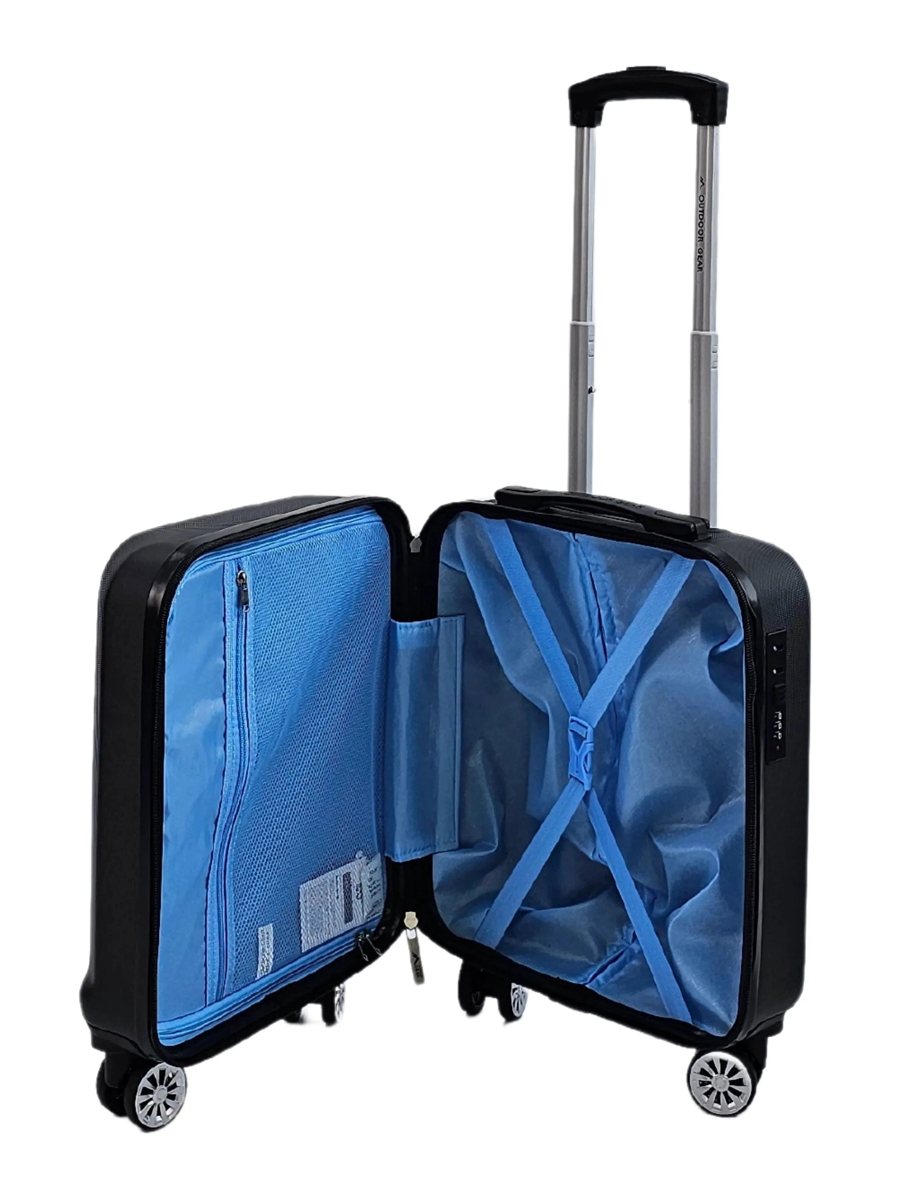 Luggage Under Seat Hard-Shell 4 Spinner Travel Bag