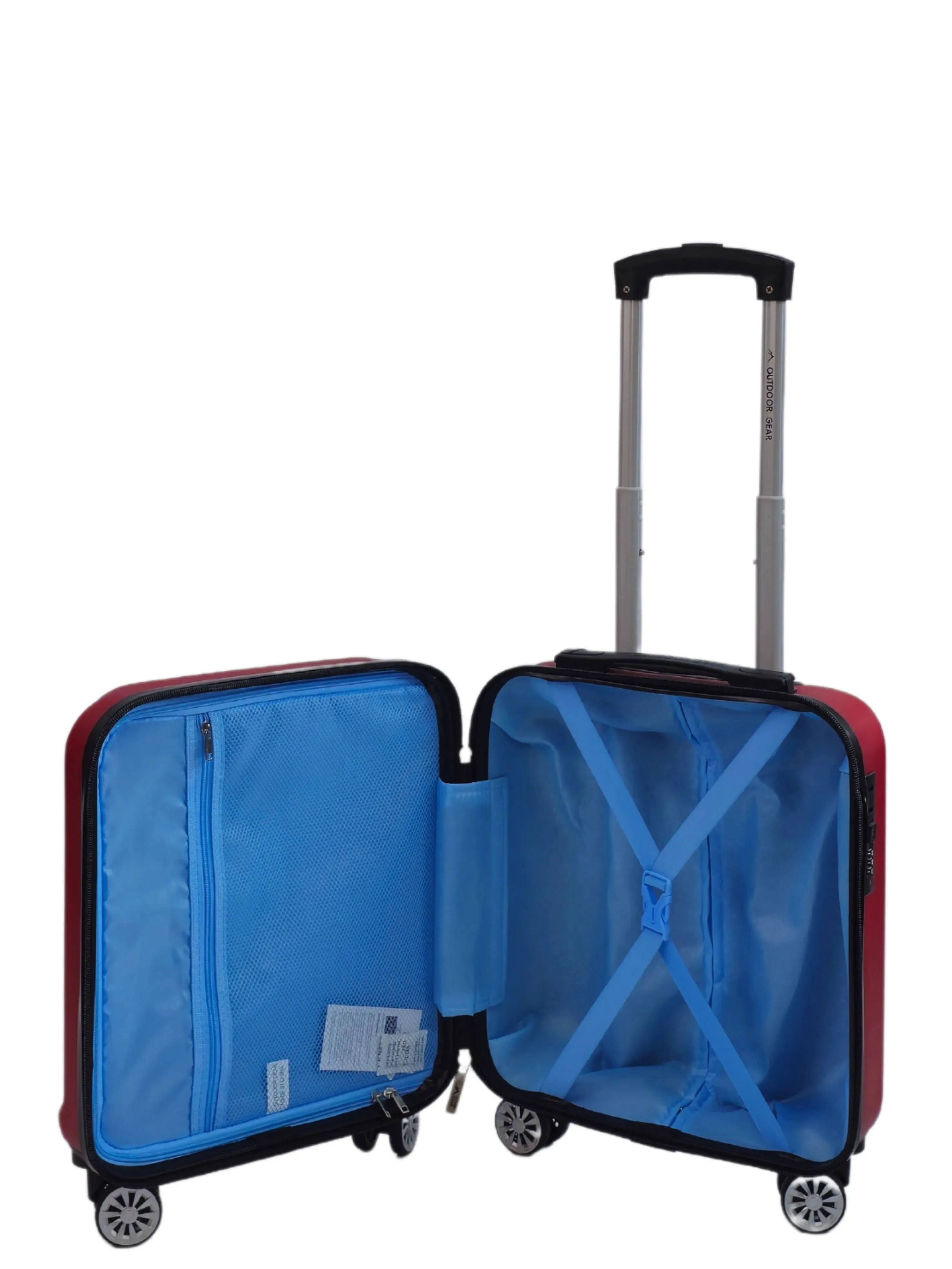 Luggage Under Seat Hard-Shell 4 Spinner Travel Bag