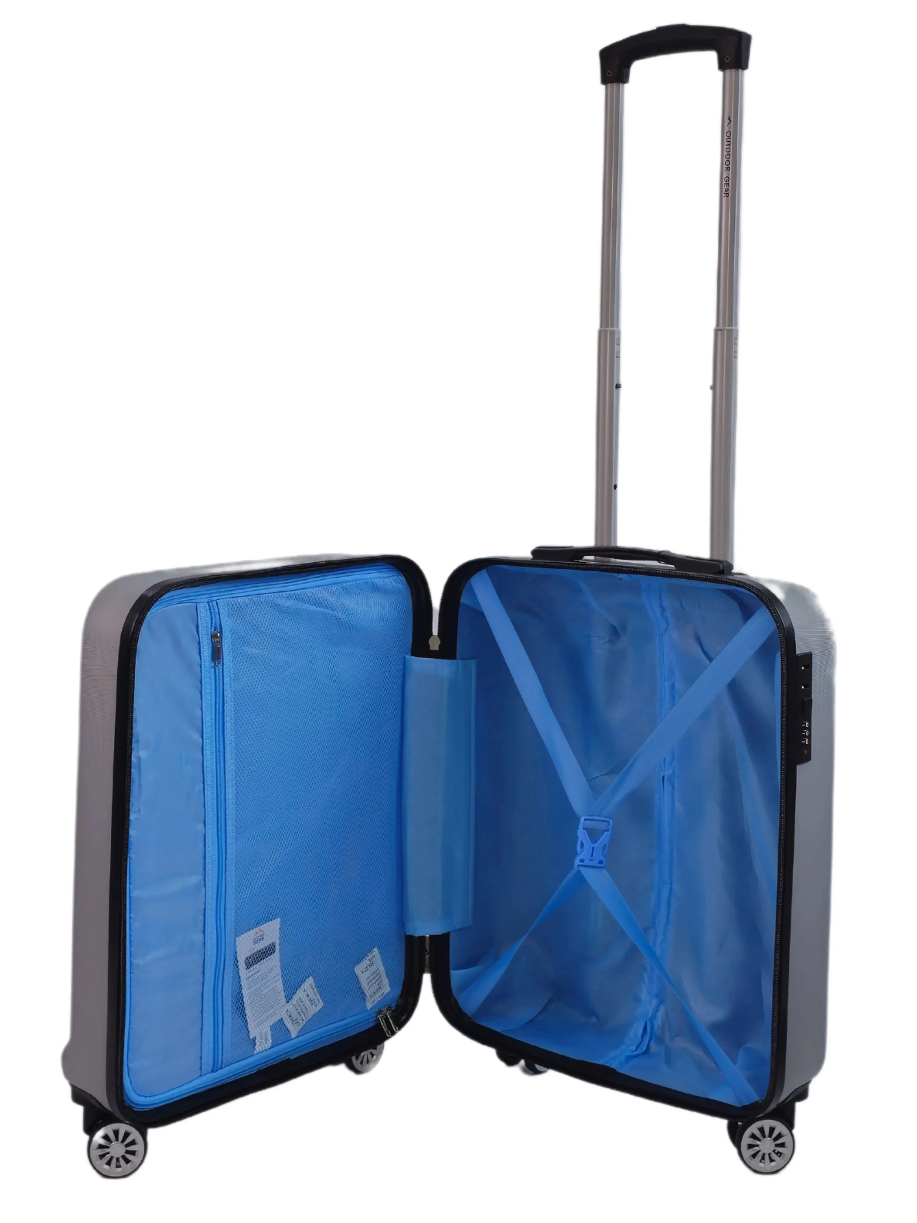 Luggage Under Seat Hard-Shell 4 Spinner Travel Bag