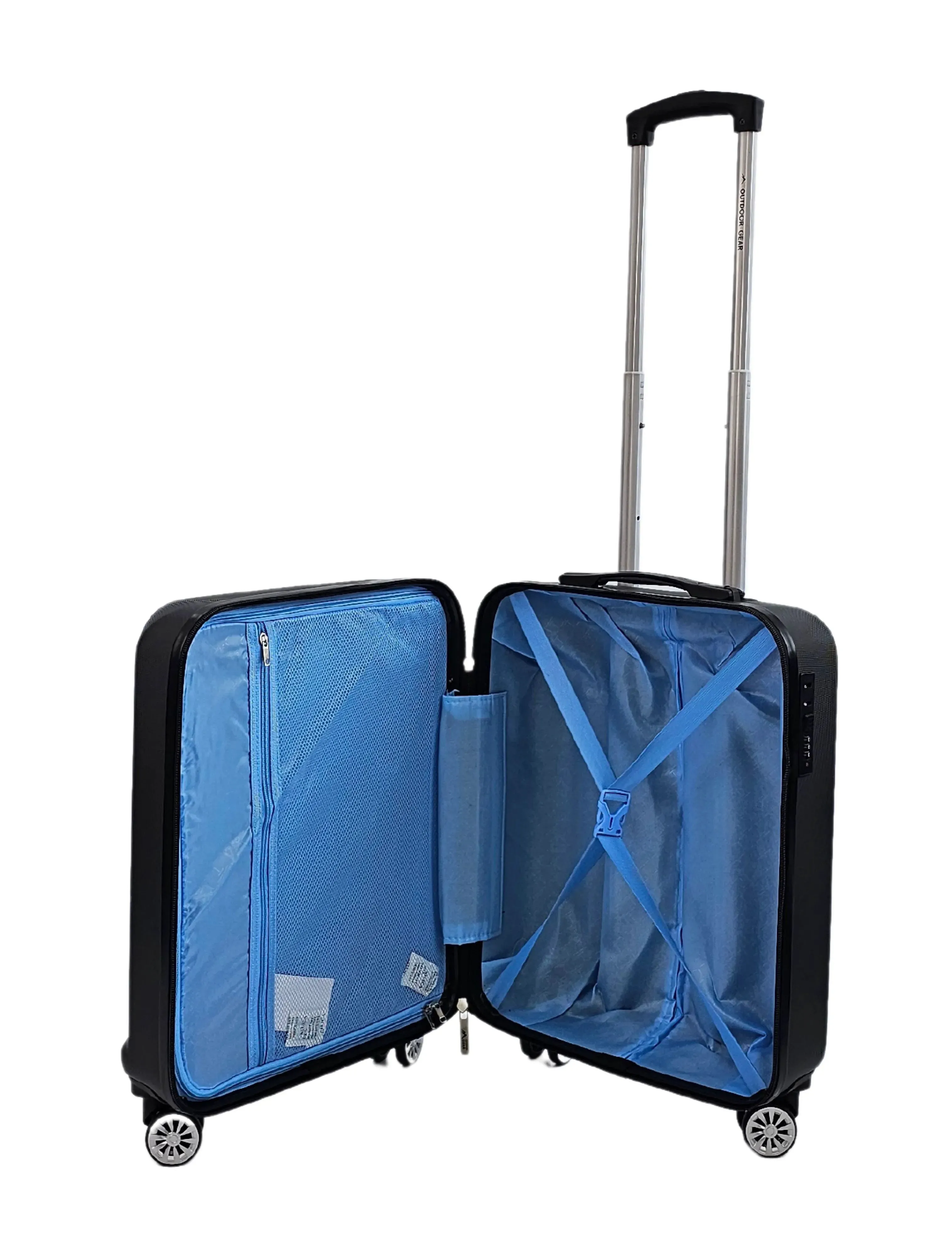 Luggage Under Seat Hard-Shell 4 Spinner Travel Bag