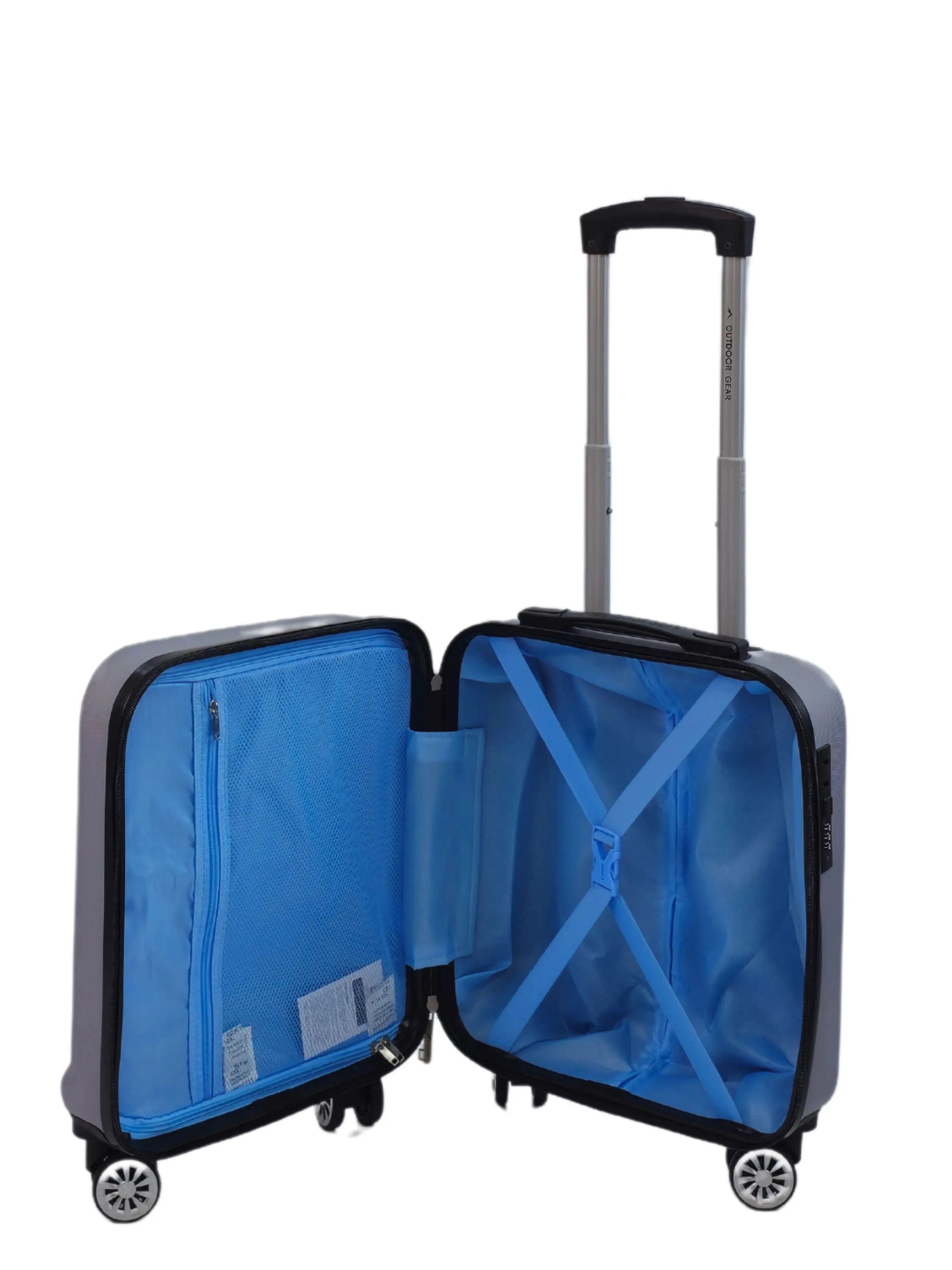 Luggage Under Seat Hard-Shell 4 Spinner Travel Bag