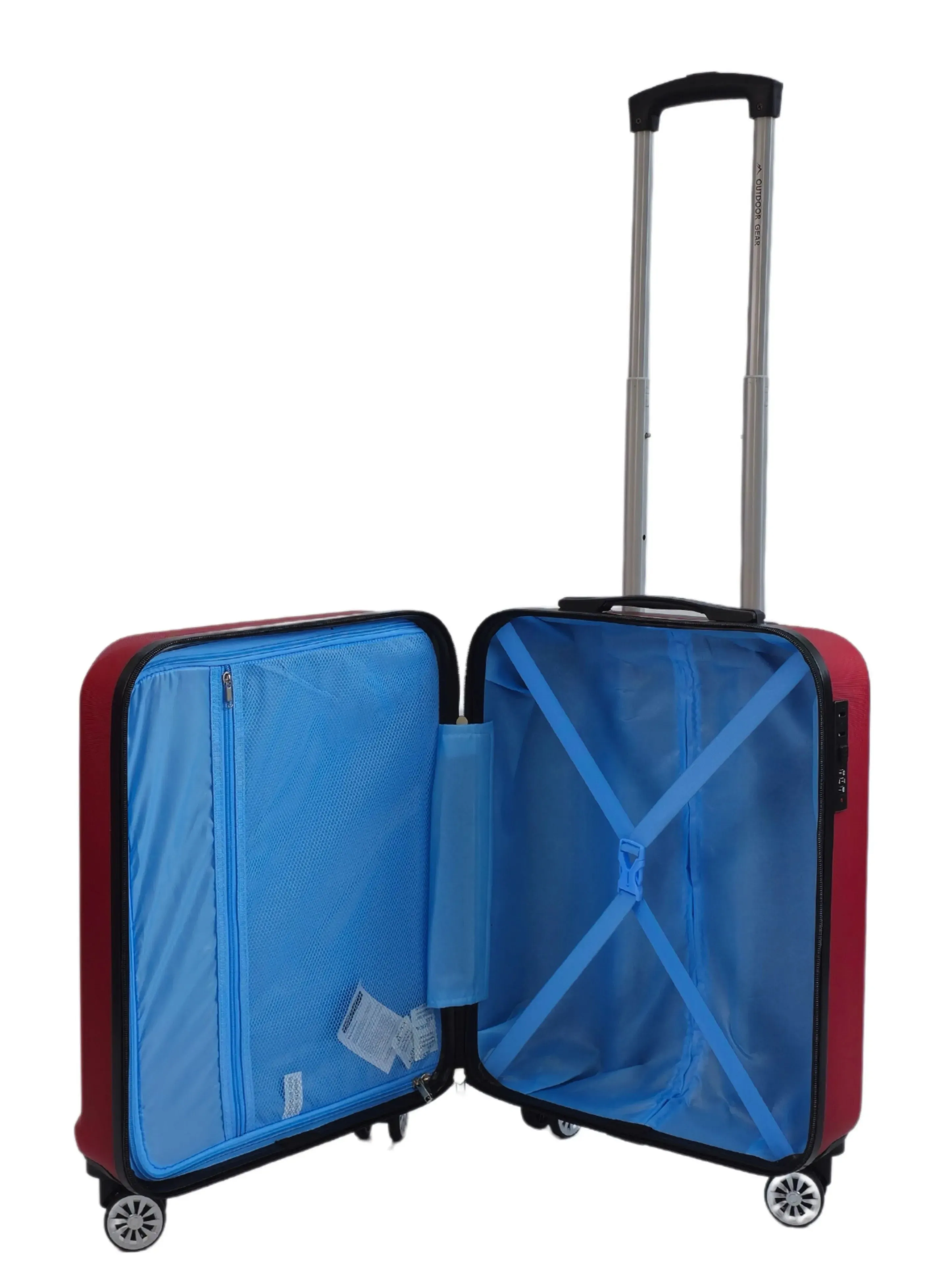 Luggage Under Seat Hard-Shell 4 Spinner Travel Bag
