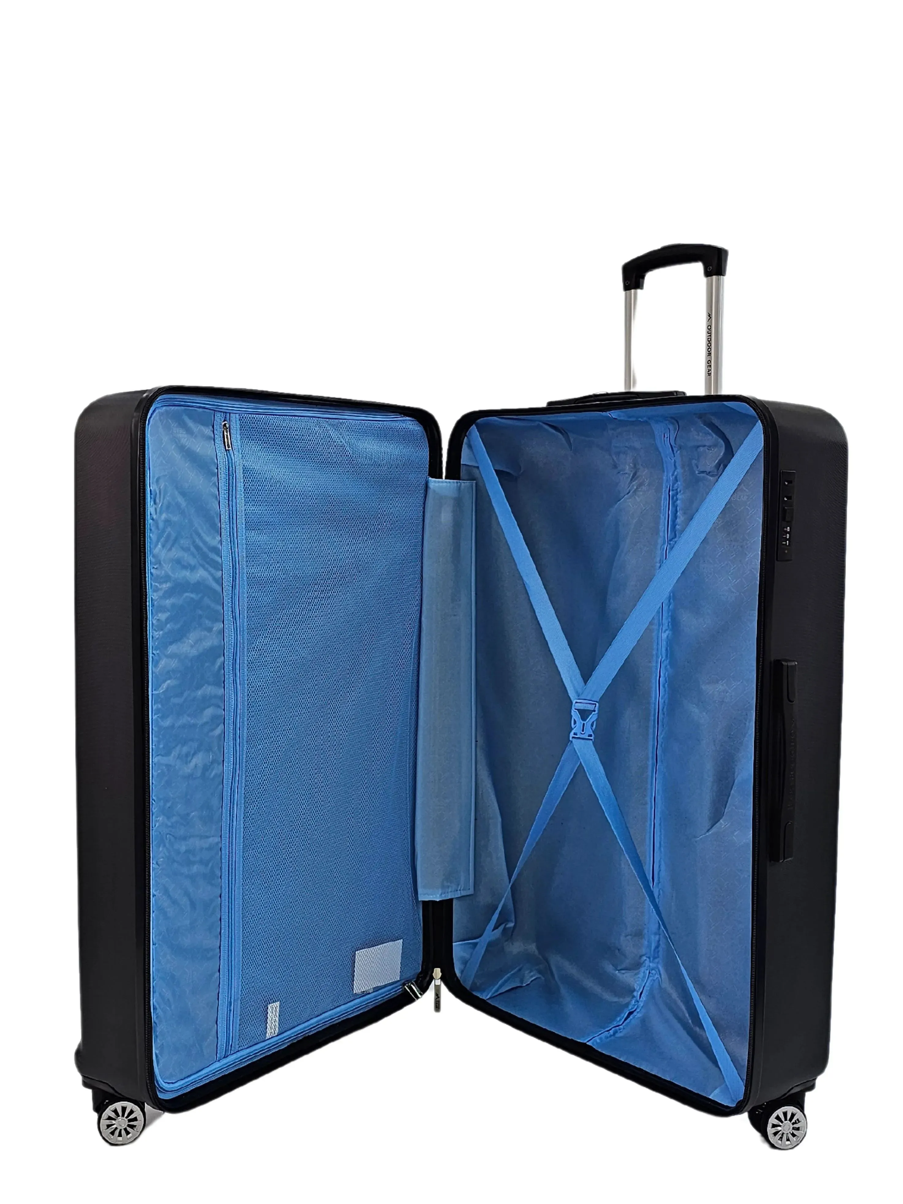 Luggage Under Seat Hard-Shell 4 Spinner Travel Bag