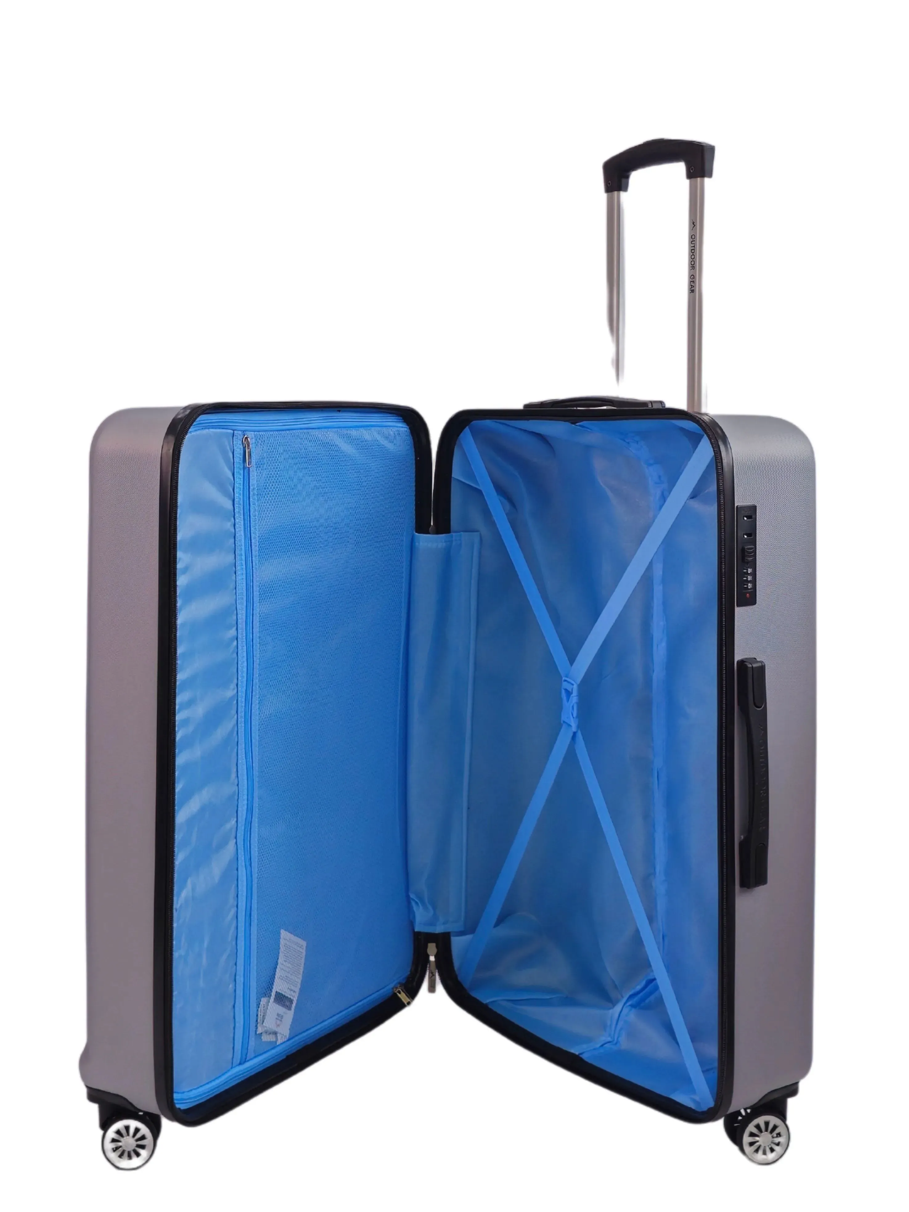 Luggage Under Seat Hard-Shell 4 Spinner Travel Bag