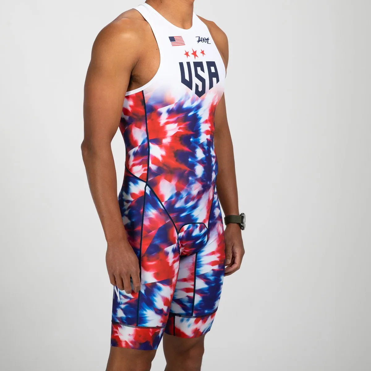 Men's Ltd Sprint Tri Backzip Racesuit - Freedom