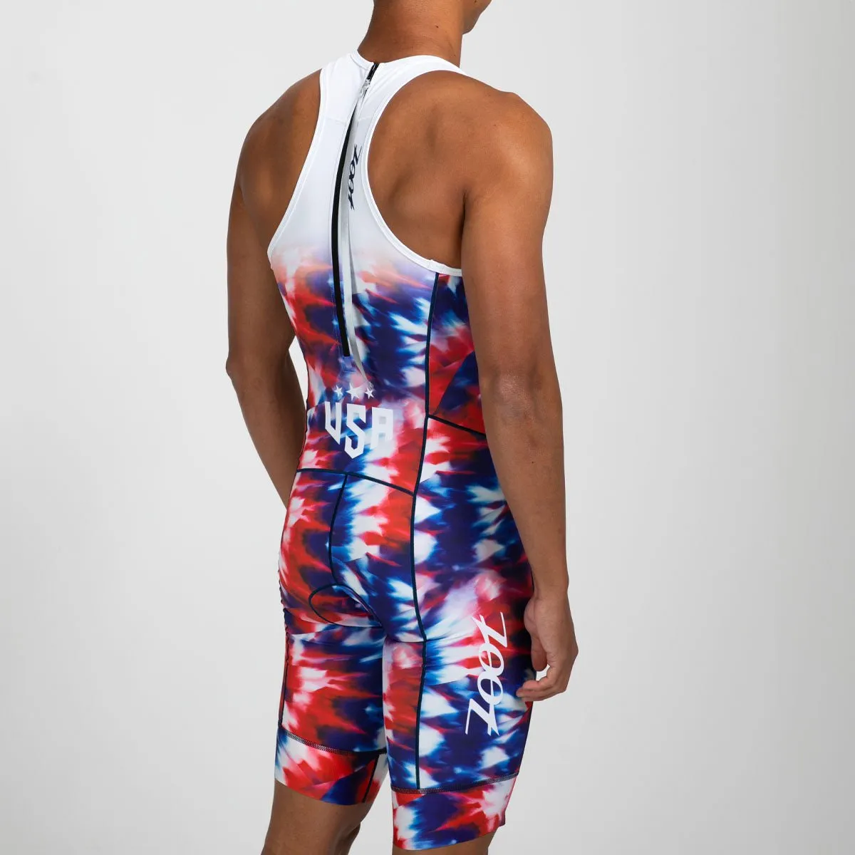 Men's Ltd Sprint Tri Backzip Racesuit - Freedom