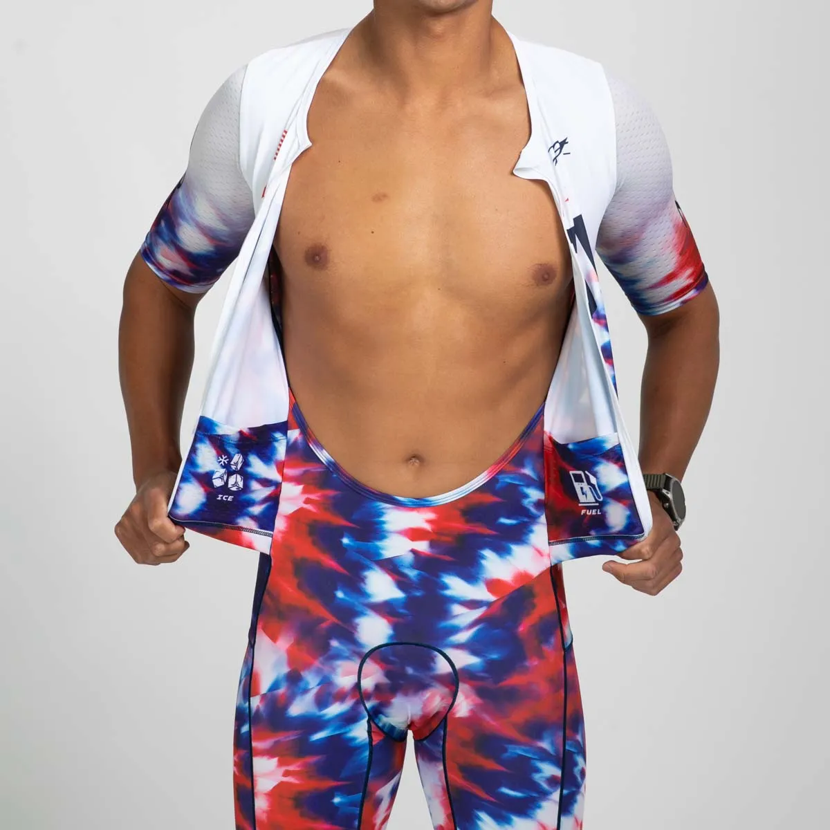 Men's Ltd Tri Aero Fz Racesuit - Freedom