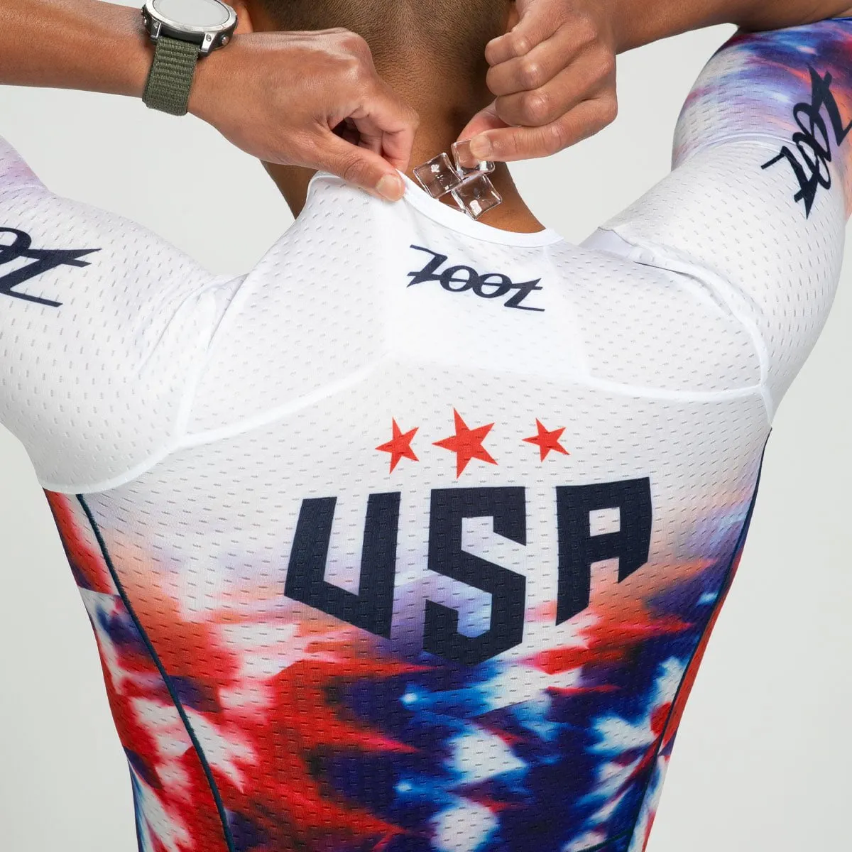Men's Ltd Tri Aero Fz Racesuit - Freedom
