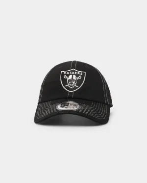New Era Las Vegas Raiders 'Black Contrast' Casual Classic Strapback Black/Stone