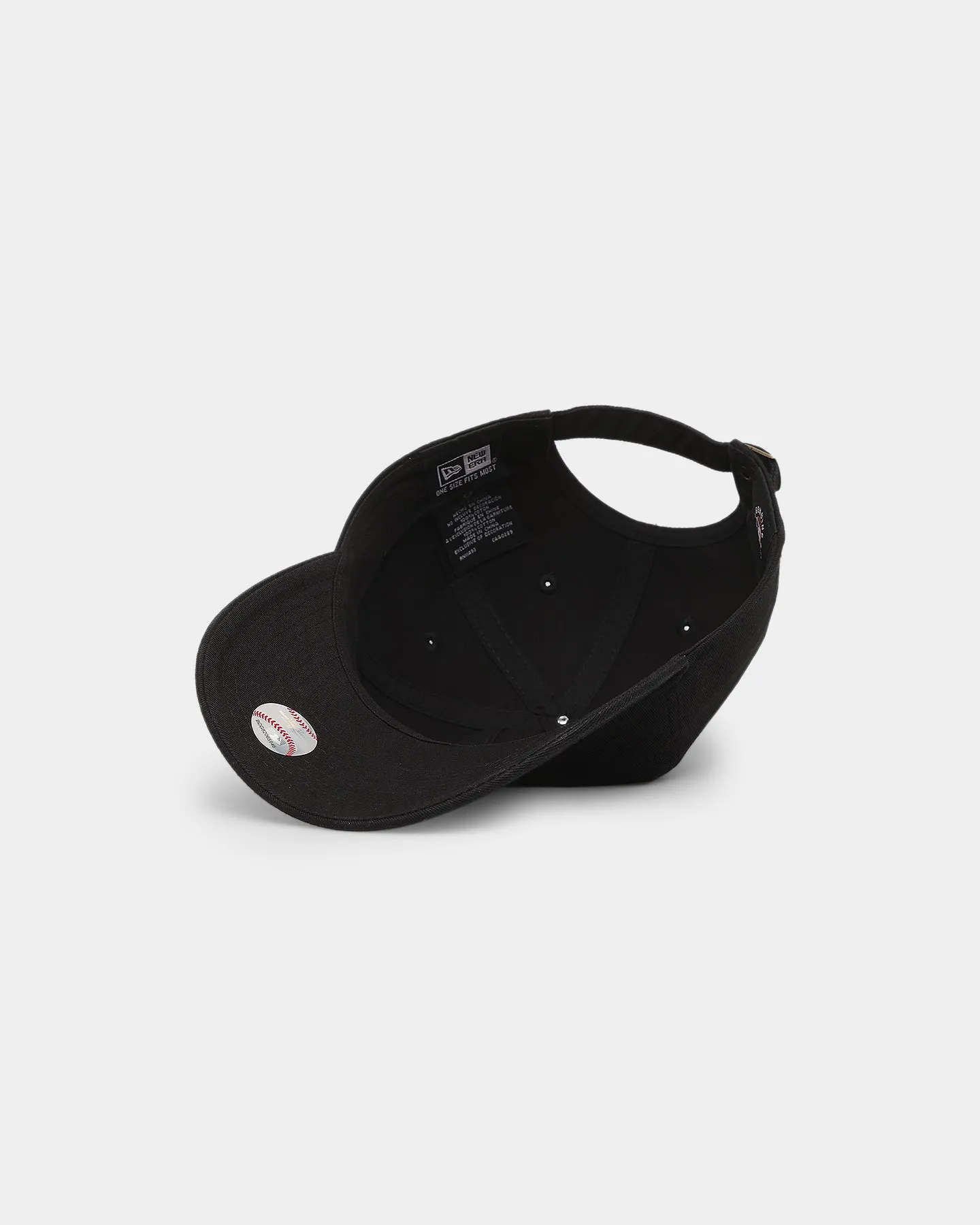New Era Los Angeles Dodgers 'Black Micro' Casual Classic Strapback Black/White