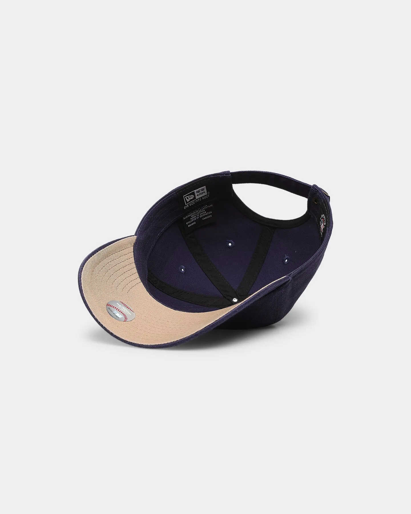 New Era Los Angeles Dodgers Casual Classic Strapback Light Navy/Camel