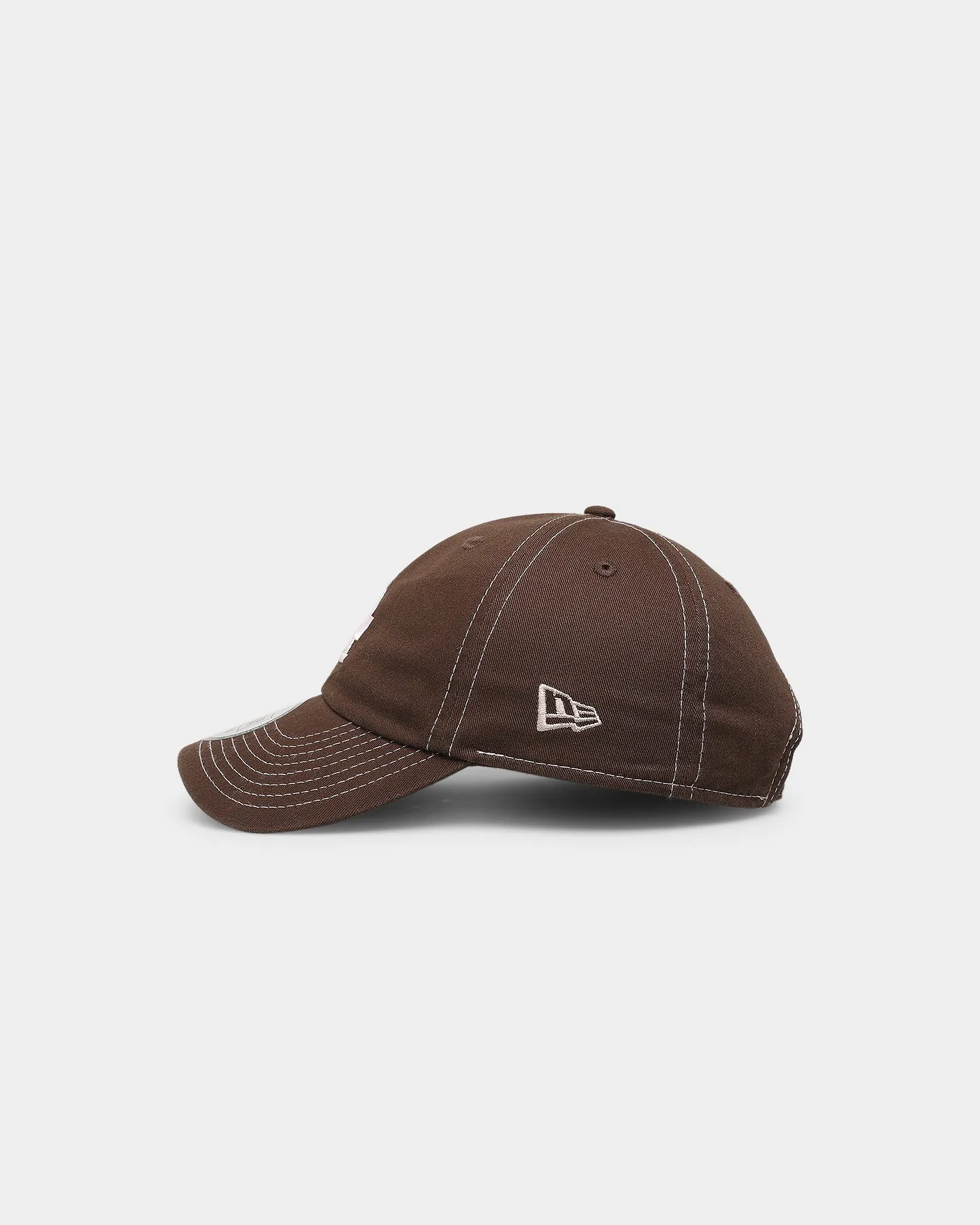 New Era Los Angeles Dodgers Casual Classic Strapback Walnut/White