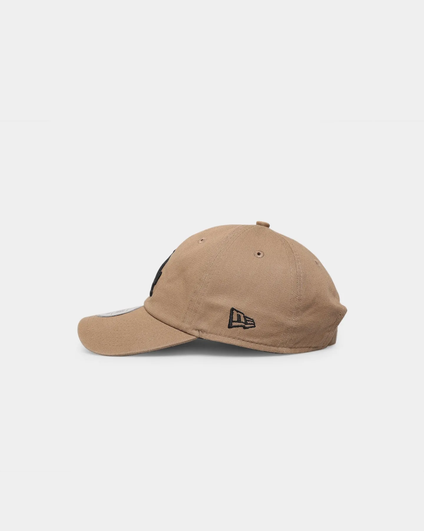 New Era Los Angeles Dodgers 'Khaki Black' Casual Classic Strapback Khaki