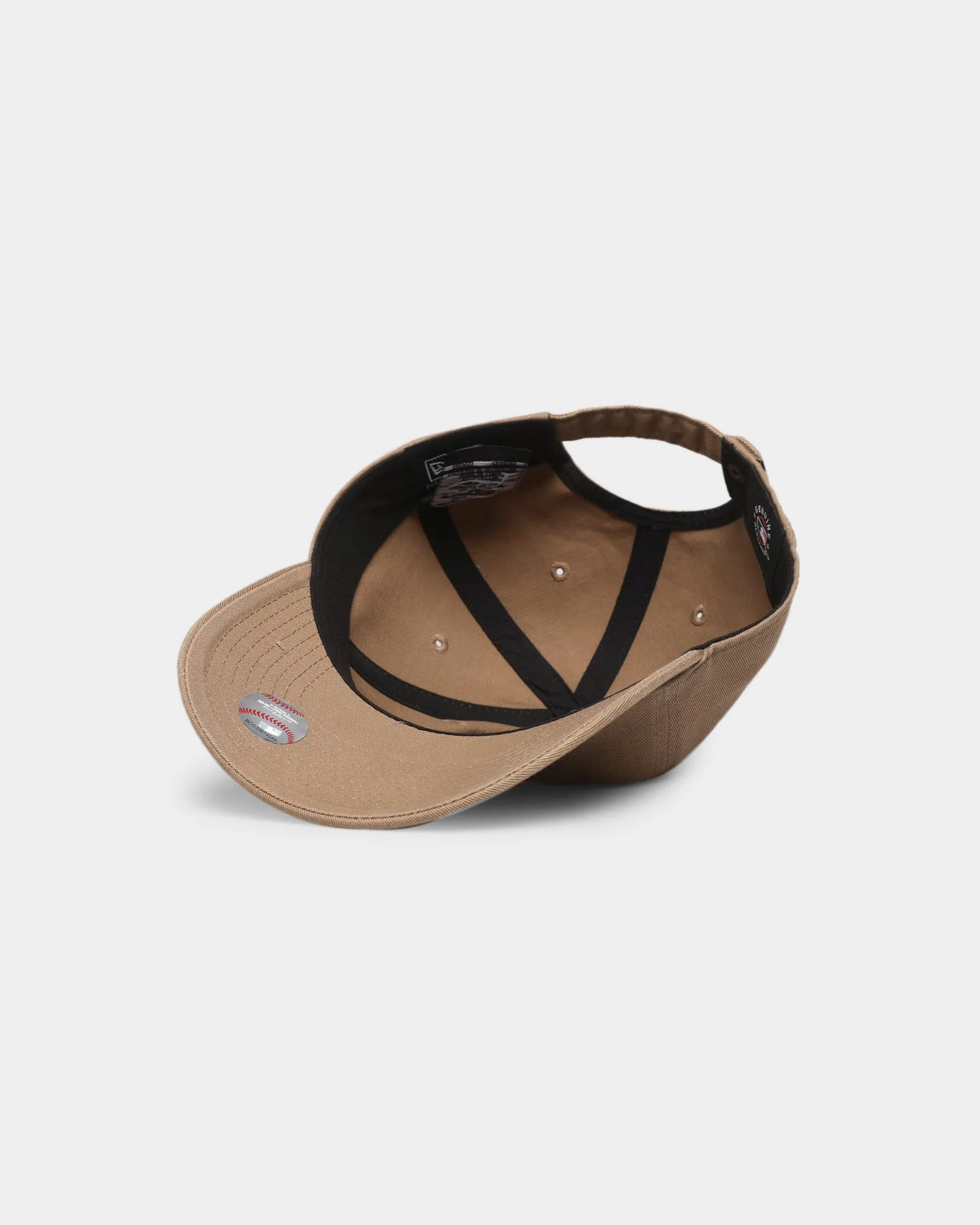 New Era Los Angeles Dodgers 'Khaki Black' Casual Classic Strapback Khaki