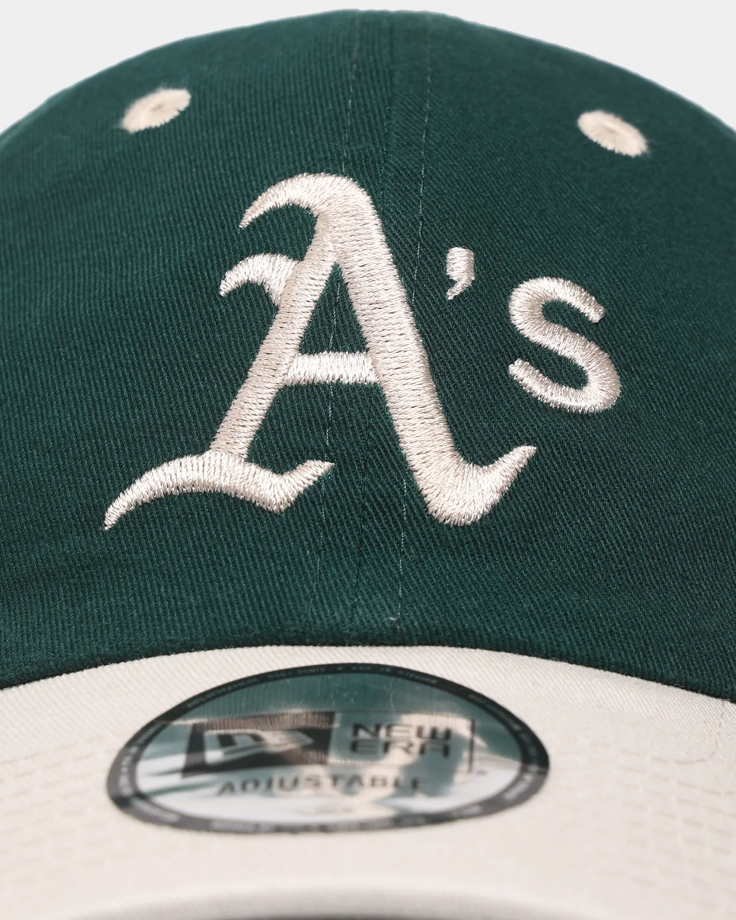 New Era Oakland Athletic 'Stone Flip' Casual Classic Strapback Stone