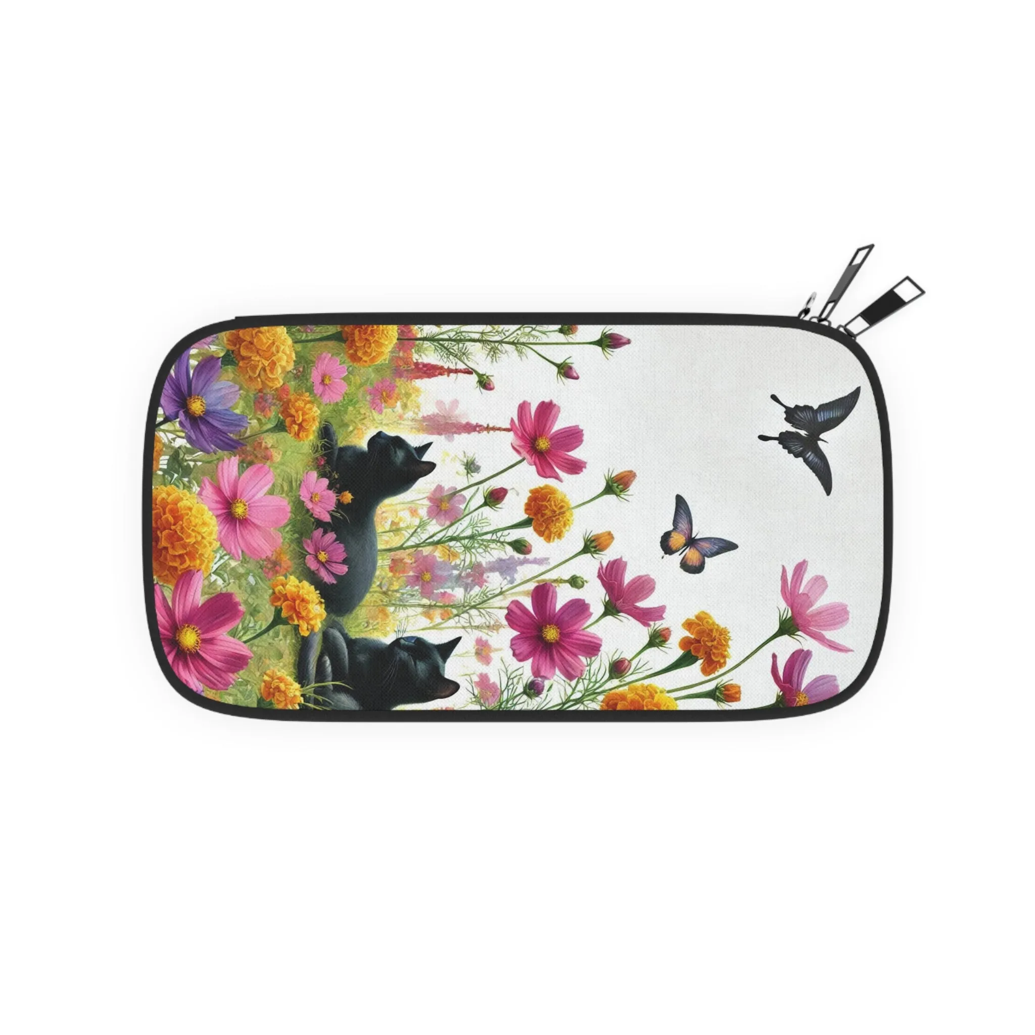 October Birth Mont Flowers - Cat Lover Passport Wallet - Travel Gift