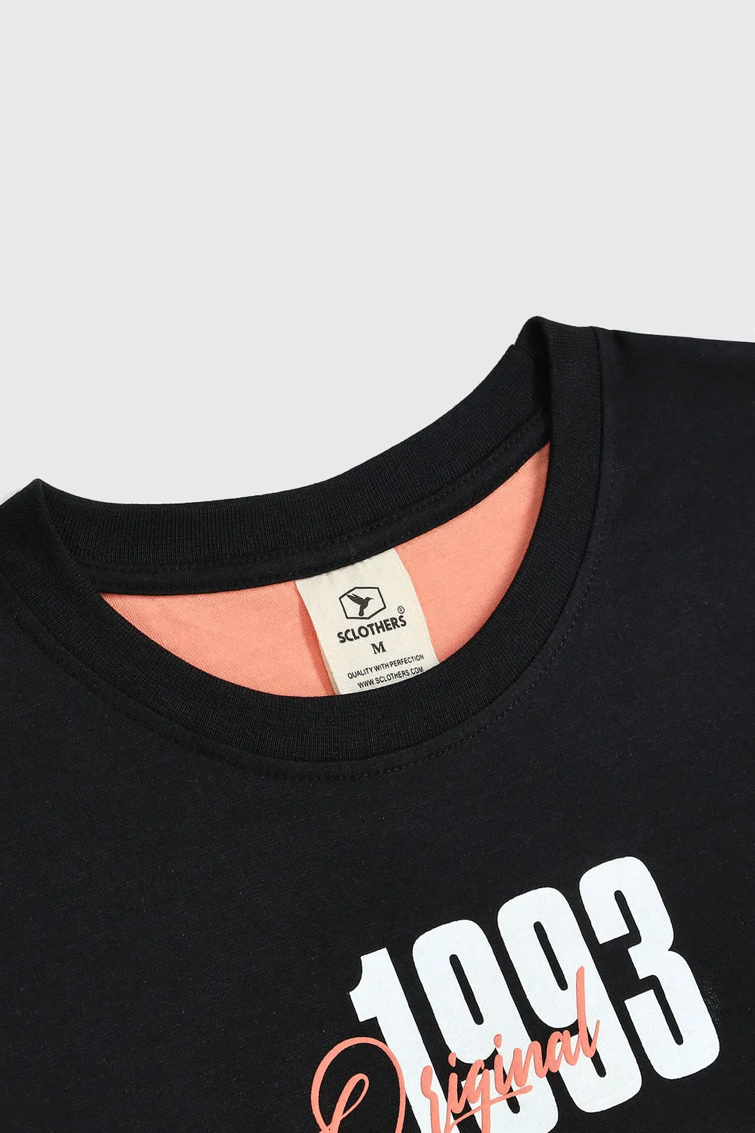 Original 1993 Orange & Black T-Shirt (Plus Size) - A23 - MT0287P