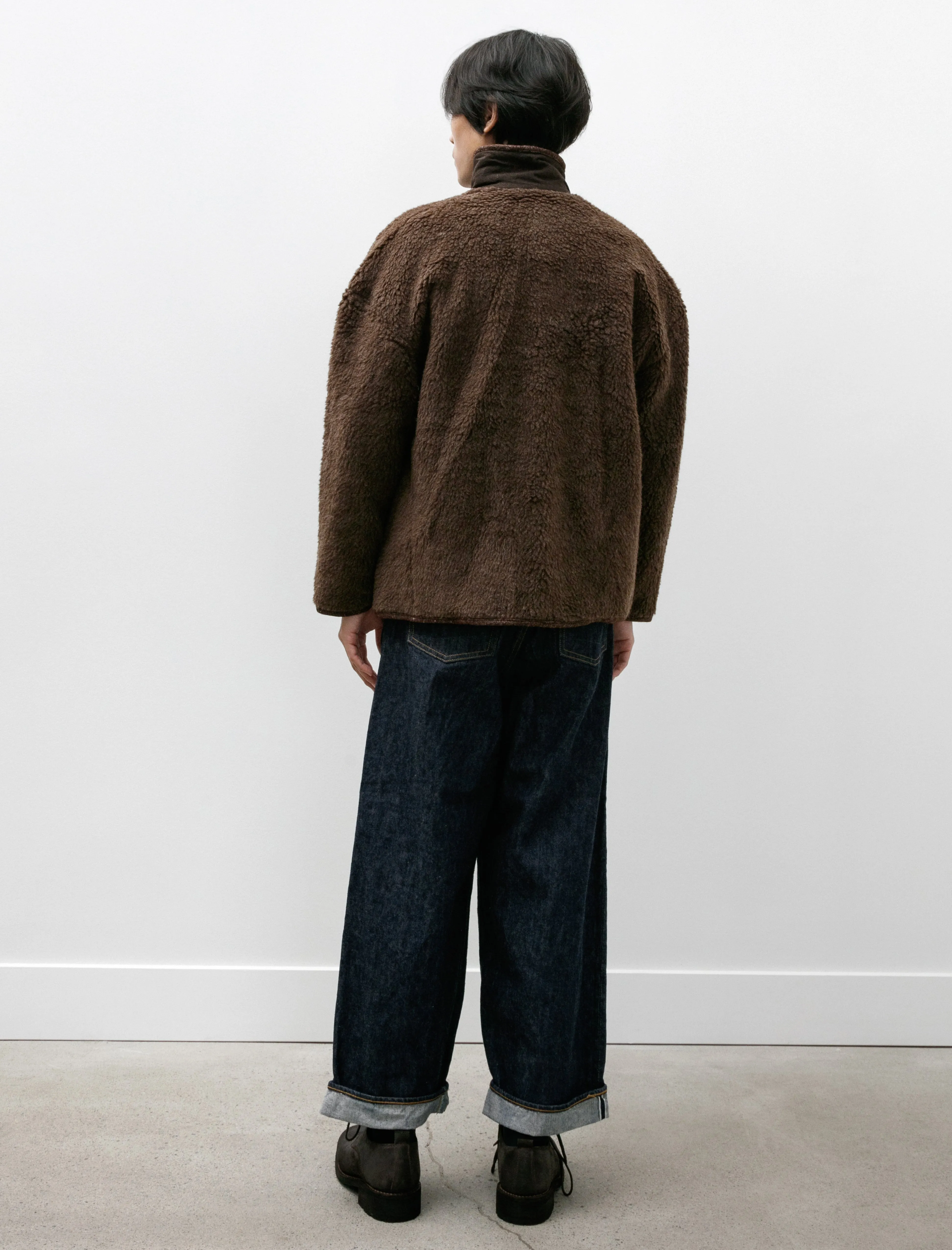 orSlow Wide Leg Jean One Wash Denim Indigo