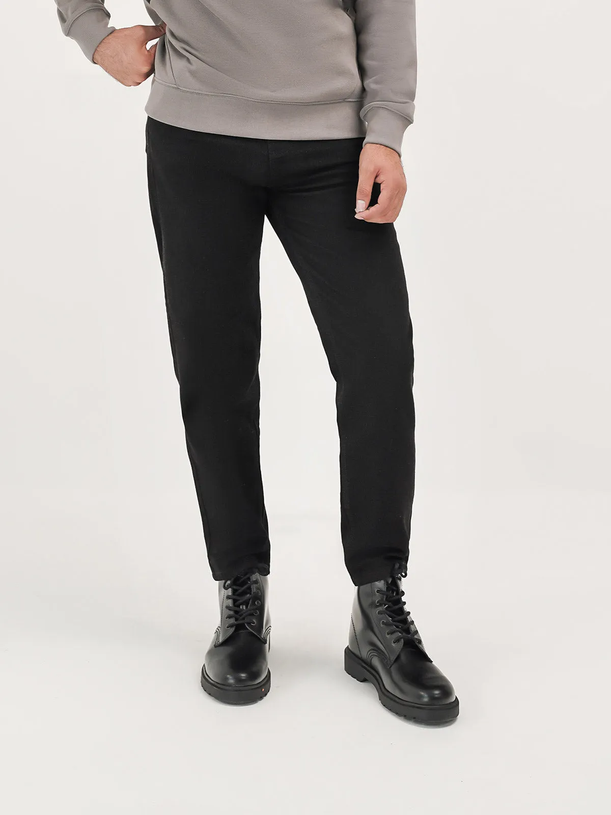 "CERES" Casual Slouchy Fit Denim Pant