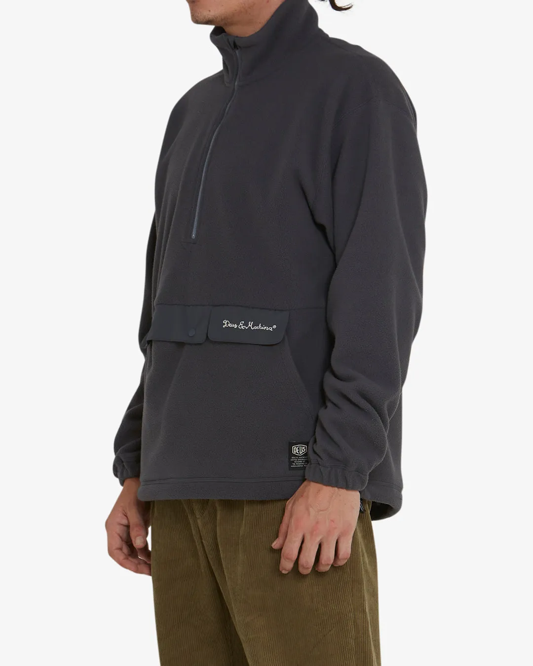 Ridgeline Fleece Pullover - Lead Grey