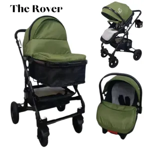 Rover Forest - 3 in 1 Stroller   Bassinet   Capsule Combo