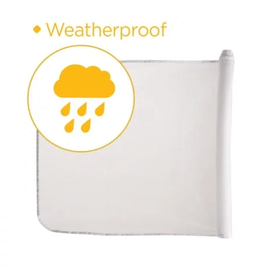 Safety 1st Railnet 10ft: Weatherproof material, Great for indoor balconies or outdoor decks - 11796