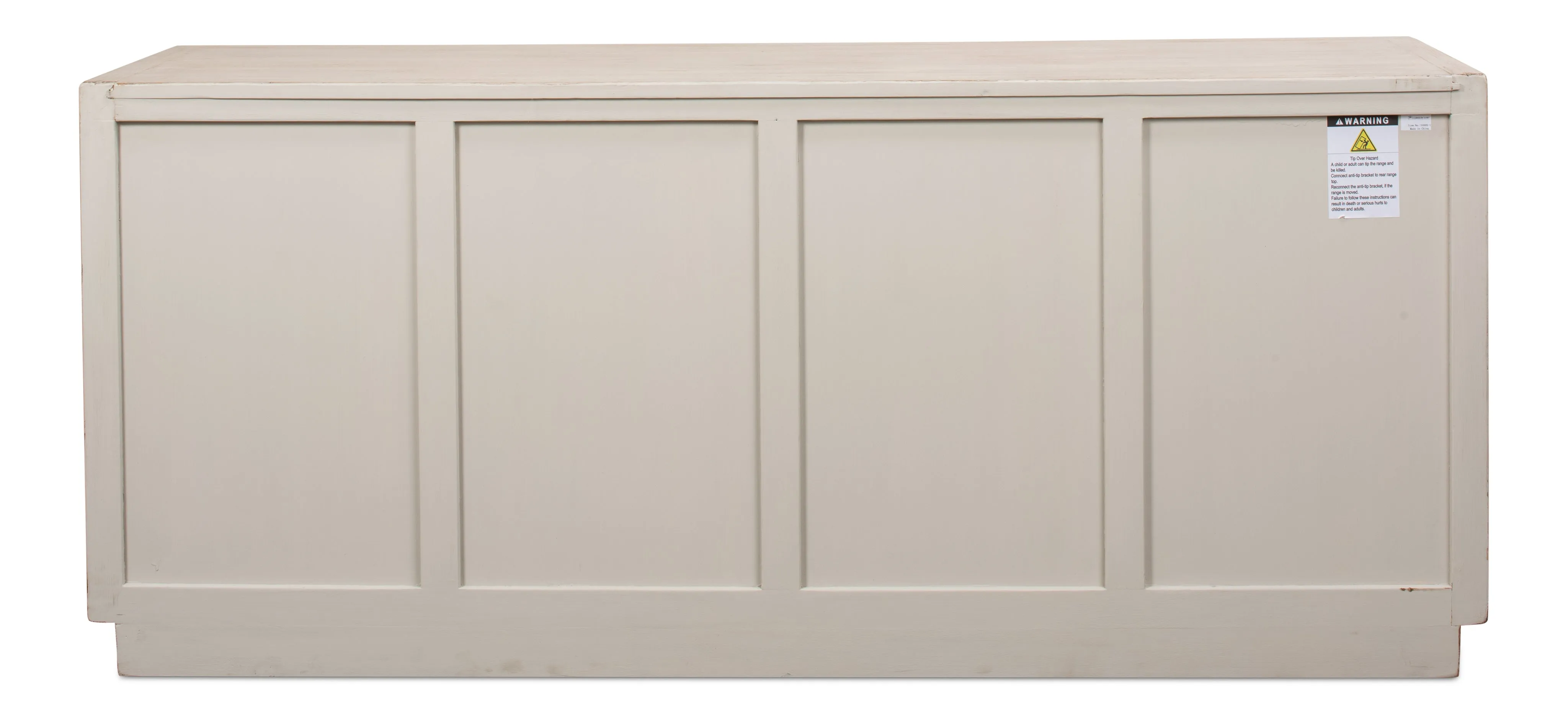 Sarreid - Argyle Sideboard  4 Doors  Stone Grey - Grey - Transitional