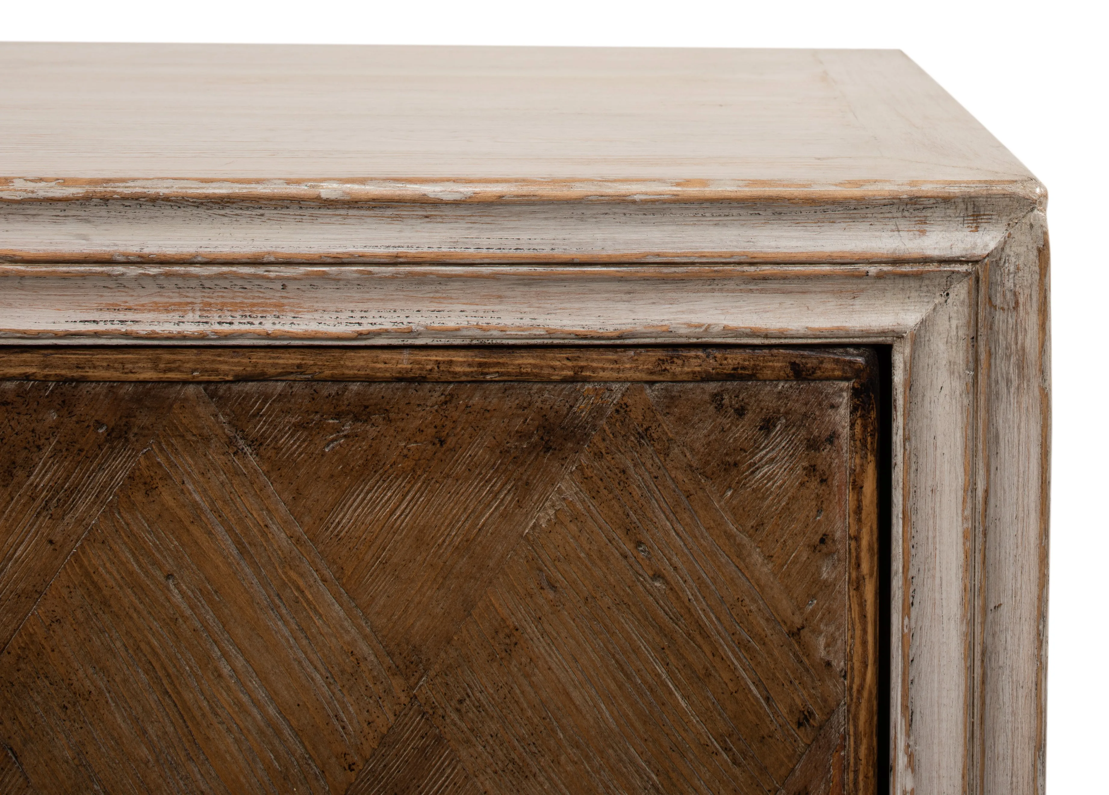 Sarreid - Argyle Sideboard  4 Doors  Stone Grey - Grey - Transitional