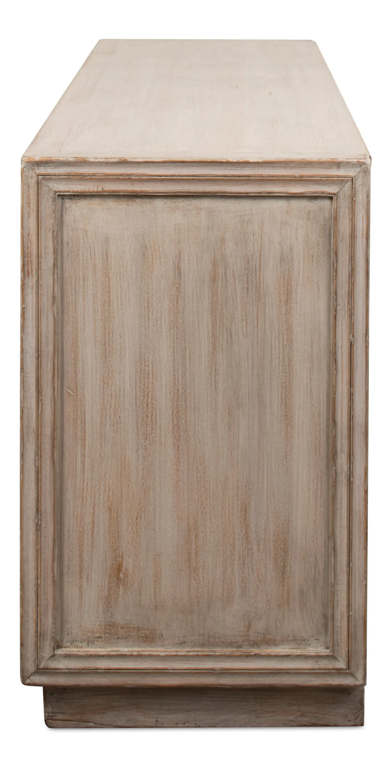 Sarreid - Argyle Sideboard  4 Doors  Stone Grey - Grey - Transitional