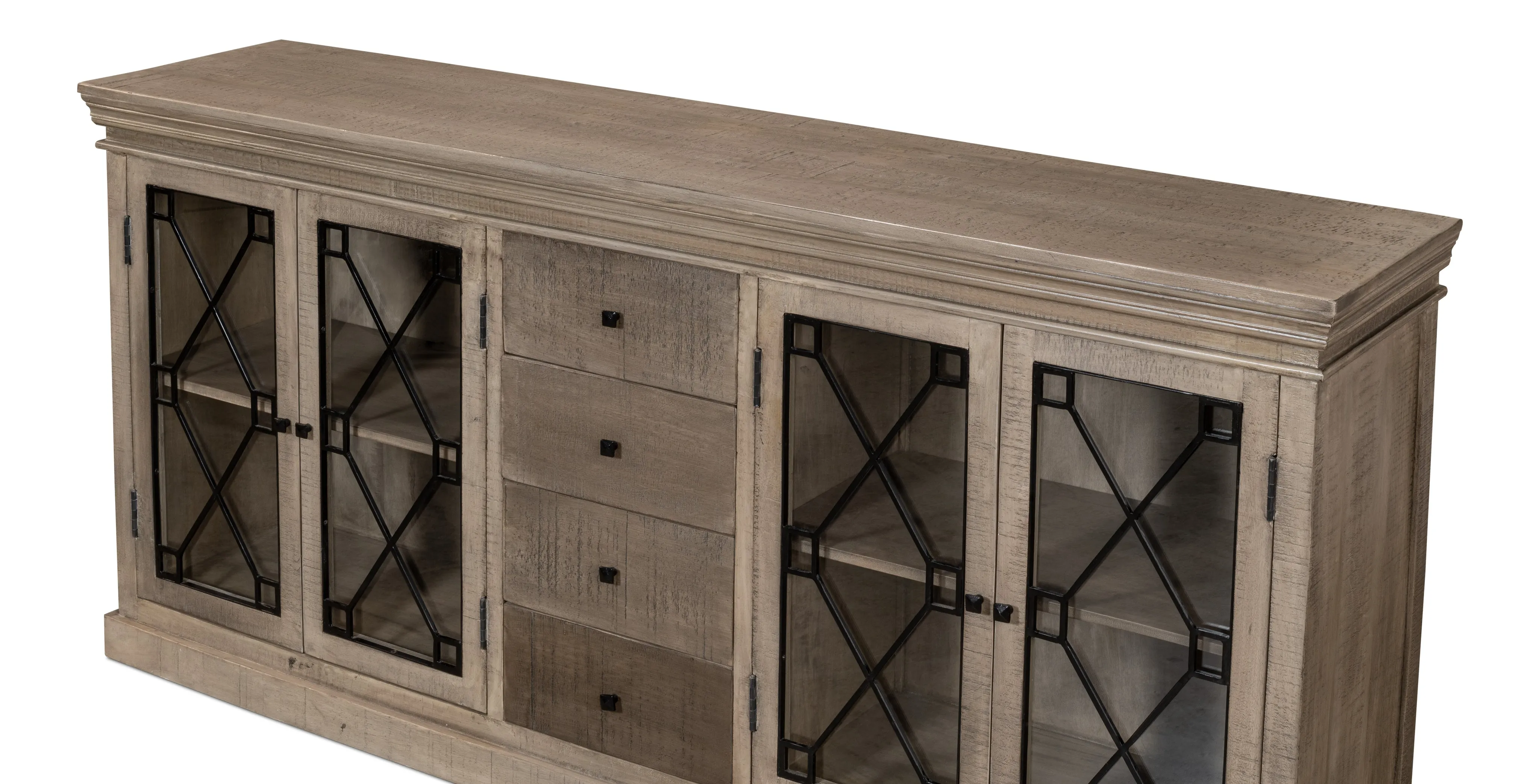 Sarreid - Benoit Sideboard - Grey - Transitional