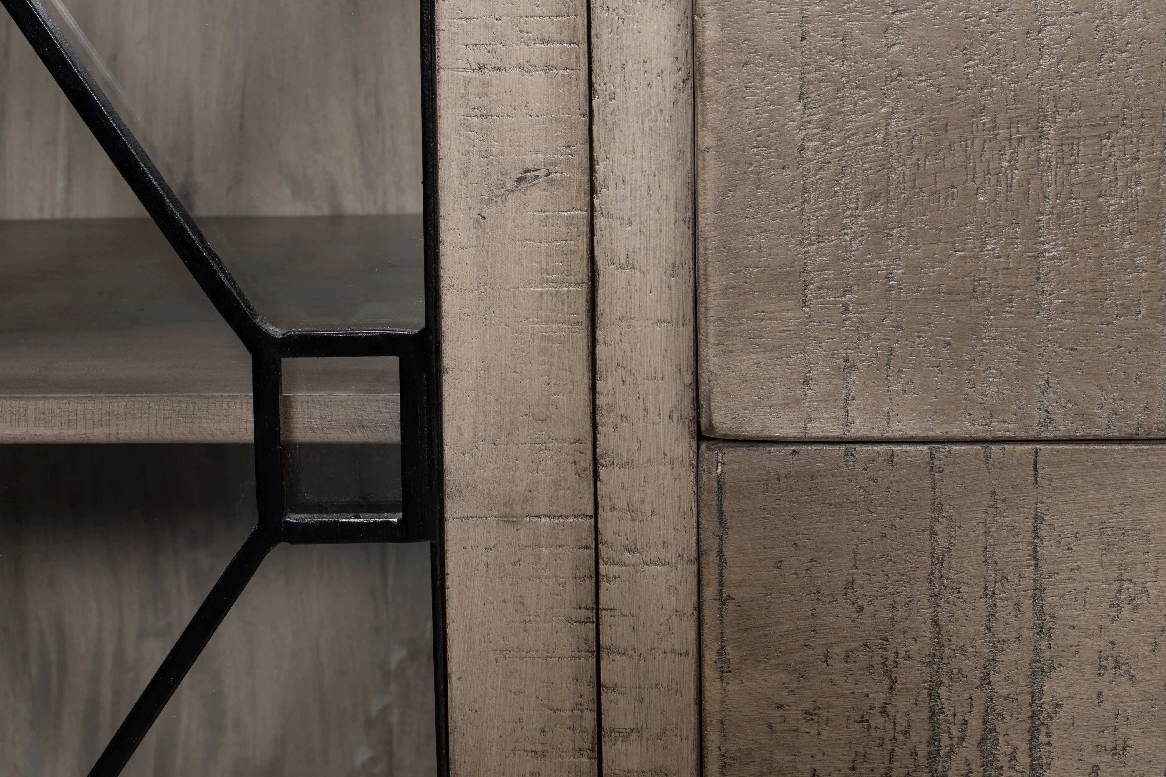 Sarreid - Benoit Sideboard - Grey - Transitional