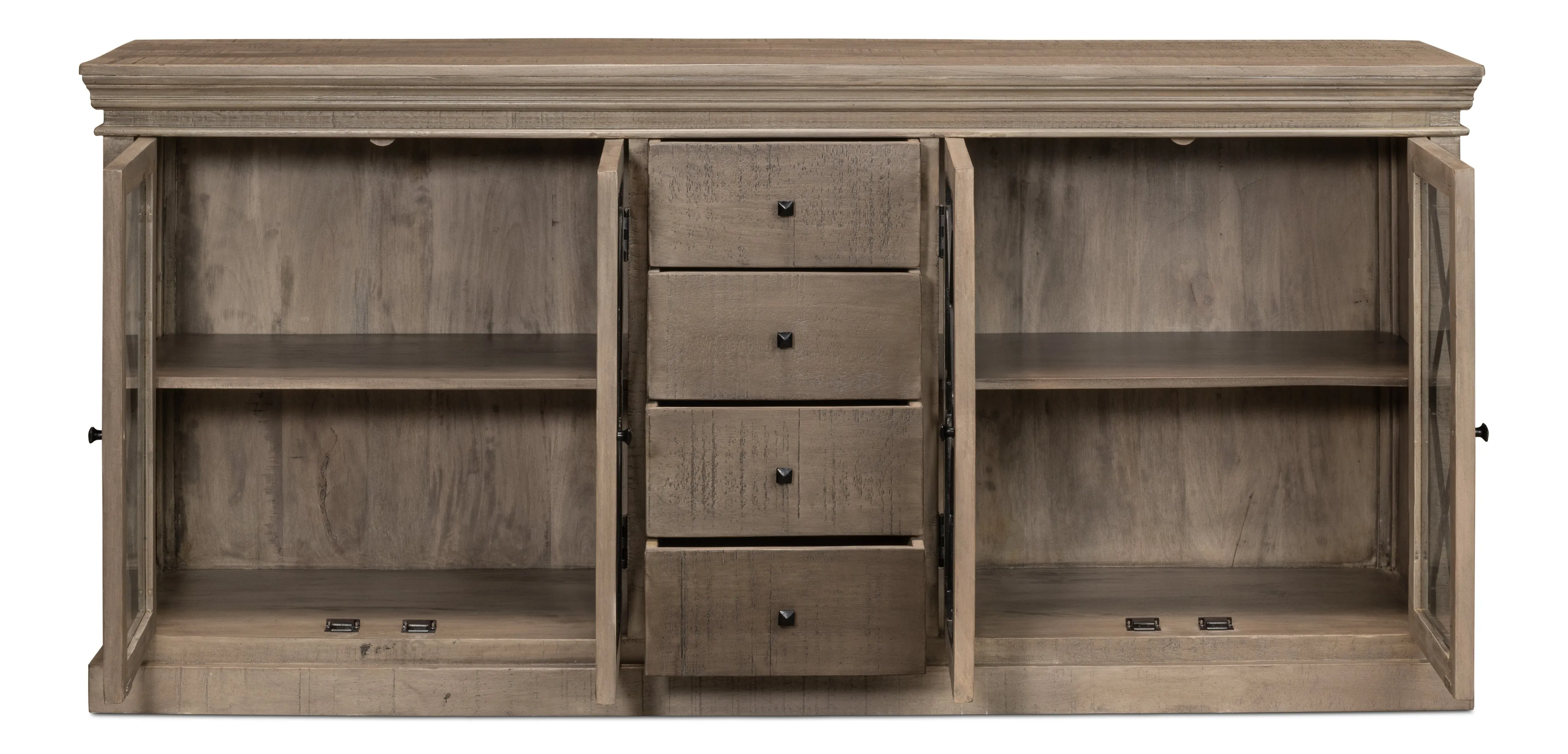 Sarreid - Benoit Sideboard - Grey - Transitional