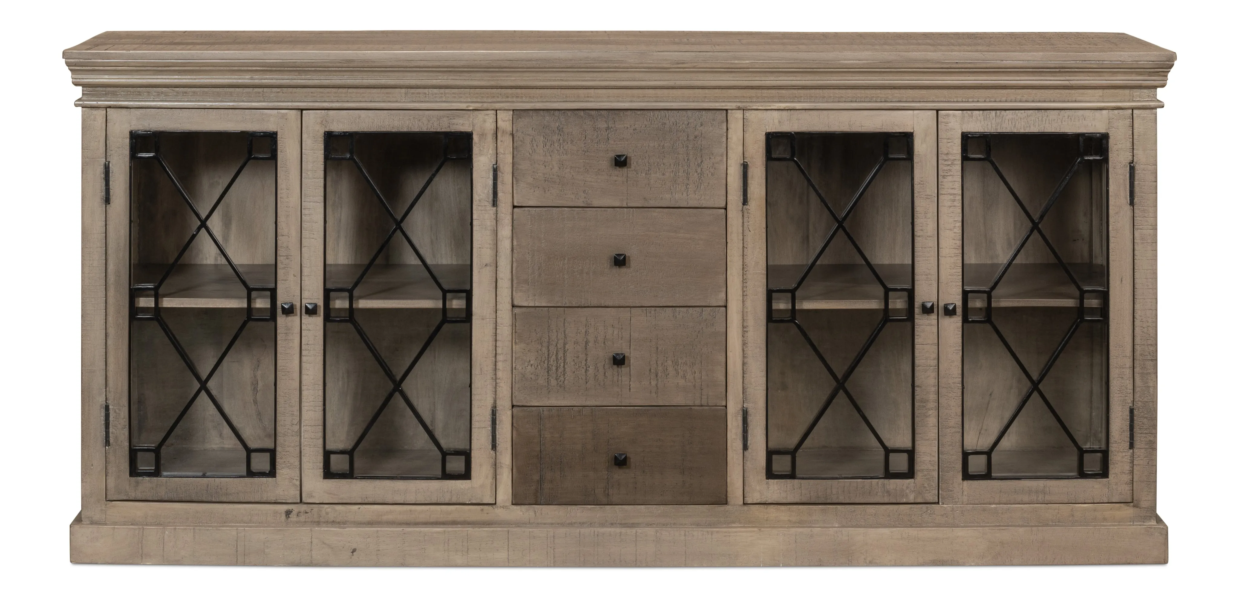 Sarreid - Benoit Sideboard - Grey - Transitional